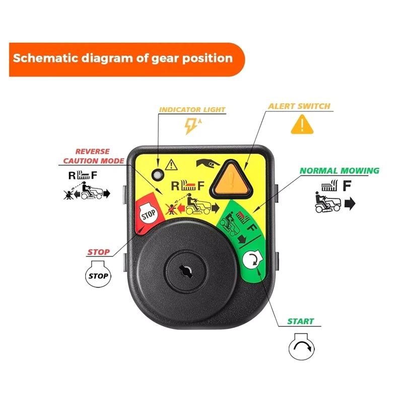 Interruptor de encendido con llave 725-04227 925-06119 725-04227A 925-04227 para MTD Cub Cadet