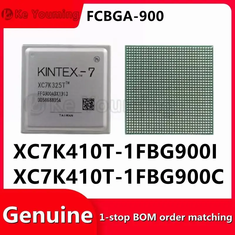 Integrated Circuit IC, FPGA - Field Programmable Gate Array, XC7K410T-1FBG900I, XC7K410T-1FBG900C, CBGA-900