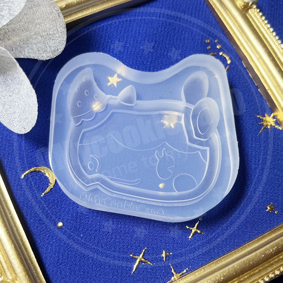 Super cute animal characterresin  shake molds clear Transparent silicone molds