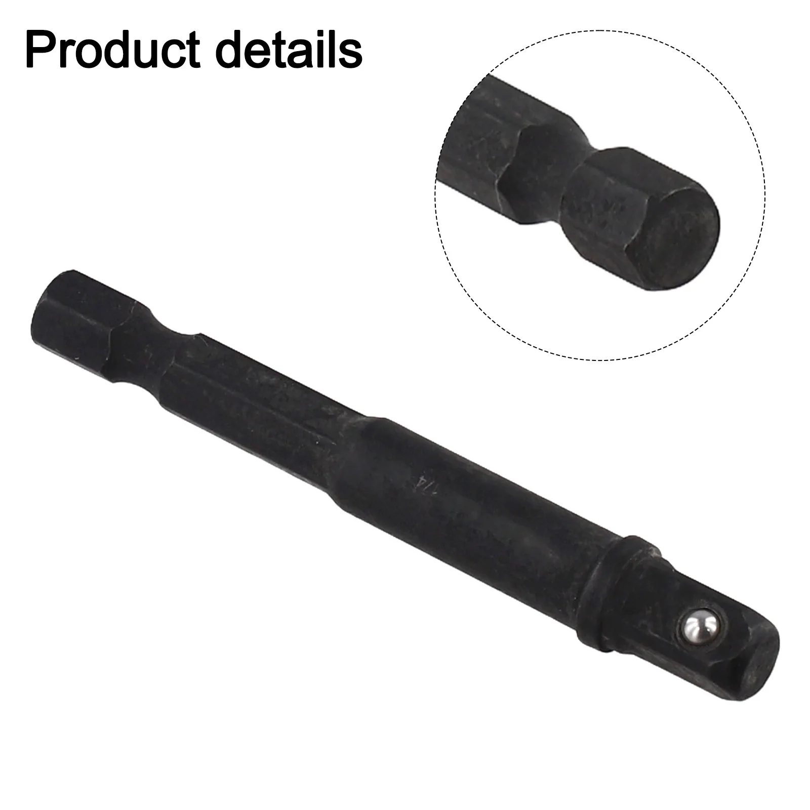 

Chrome Vanadium Steel Socket Adapter Magnetic Bit Retention 1 2 3 8 1 4inch Screwdriver Bit Holder 1 2 Inch Drive