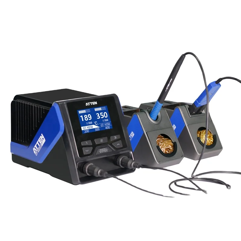 

ATTEN GT-6200 soldering station 200W high-power dual-channel high-end intelligent lead-free repair soldering station