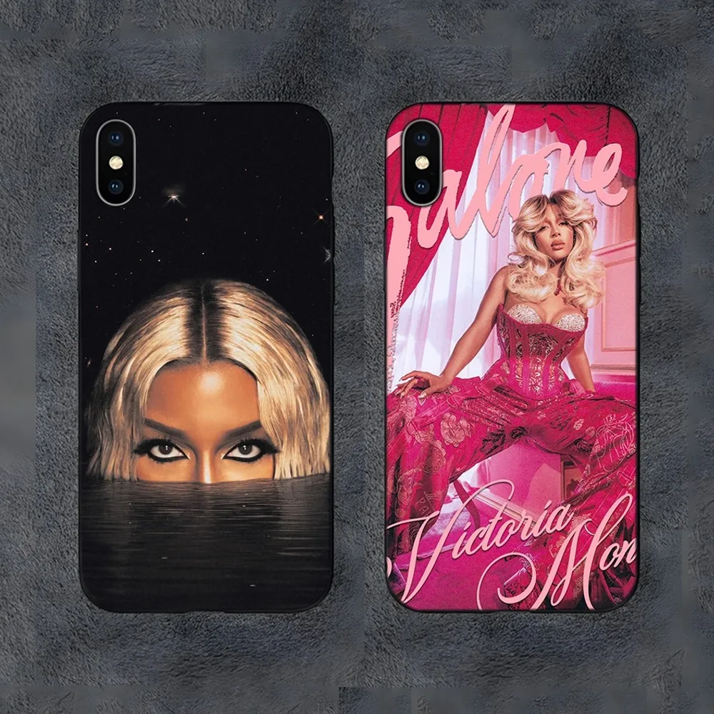 V-Victoria Monét Phone Case For Samsung S21,S22,S23,S30,Ultra,S20,S30,Plus,S21 Fe,10,9,5G Silicone Cover