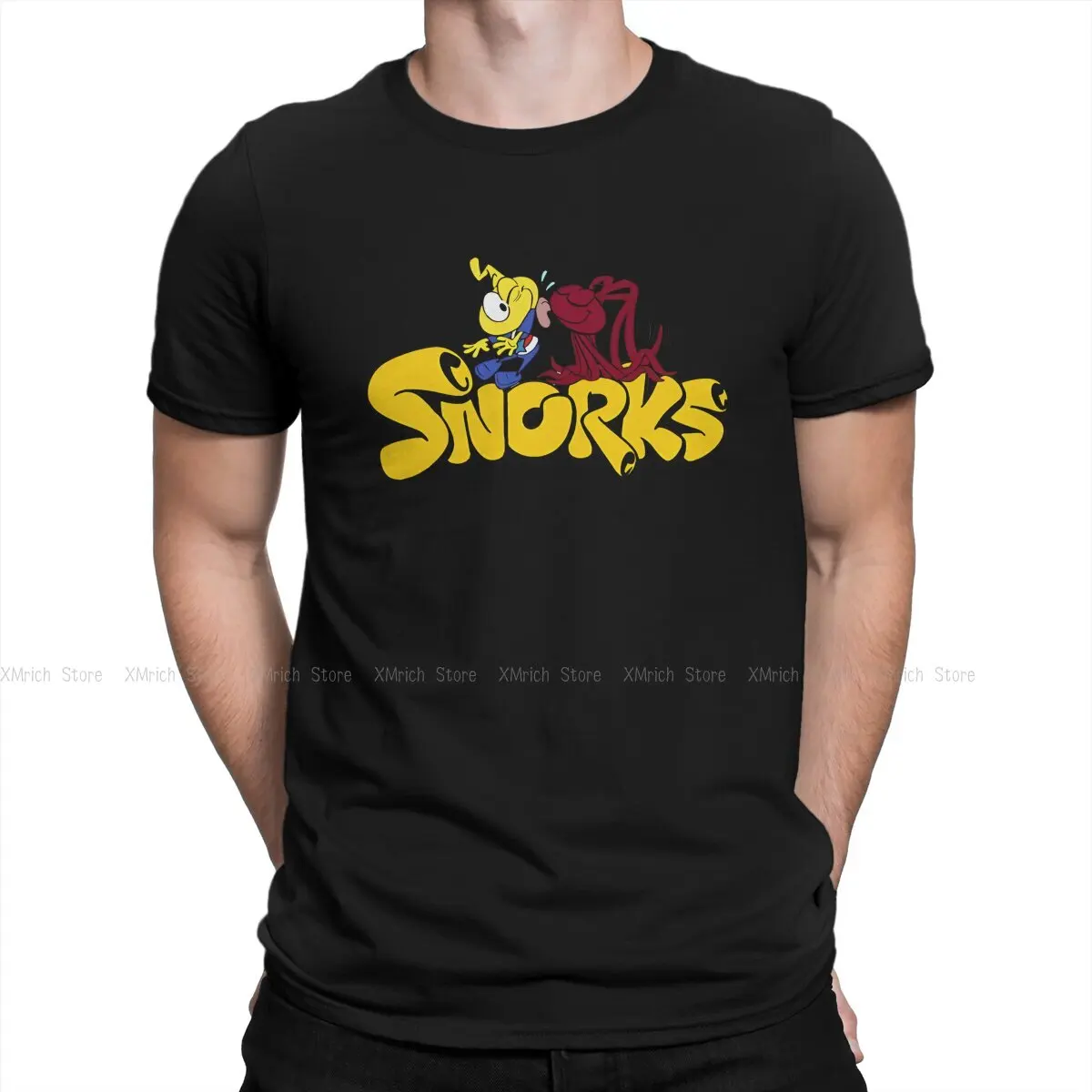 Snorks Men's TShirt Cool Distinctive T Shirt Harajuku Sweatshirts New Trend