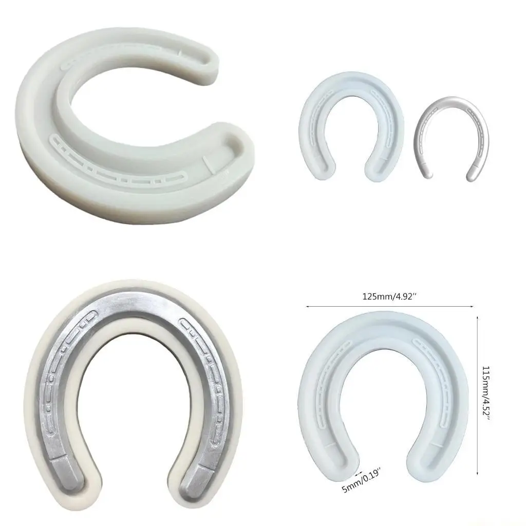 

31BF Силиконовая форма в форме подковы, форма для печенья для торта, форма для торта Mooncake, инструменты