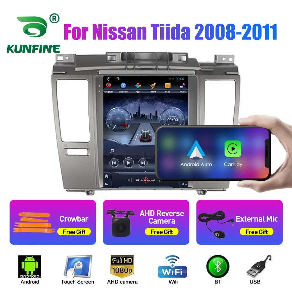 

9.7 Inch Tesla Style 2 Din Android Car Radio For Nissan Tiida 2008 2009-11 Stereo Car Multimedia Video Player DVD GPS Navigation