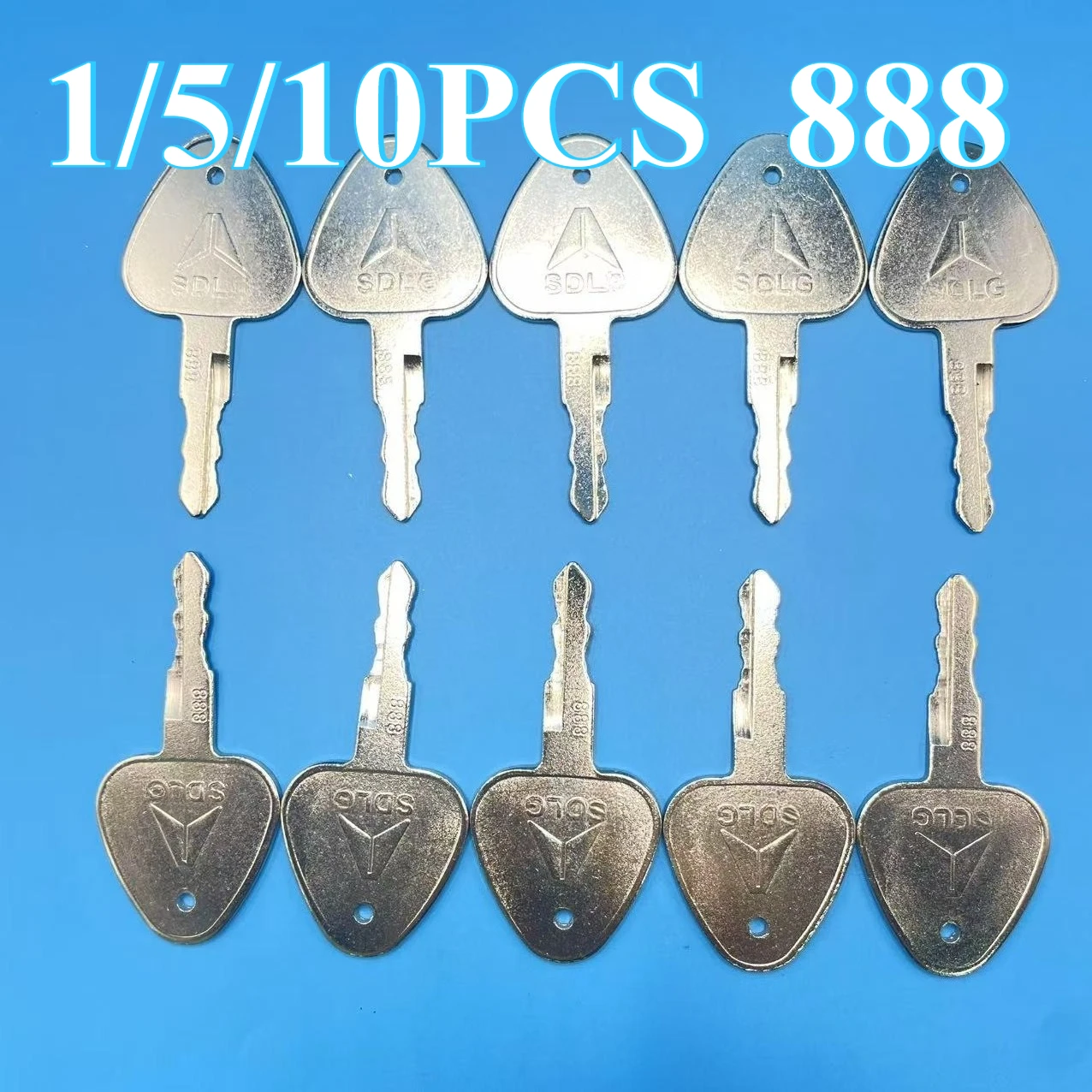 

1/5/10 шт. 888 KEYS детали экскаватора строительной грузовика для ключа 60/65/80/85/90/135/210/360 888 ключ запуска экскаватора