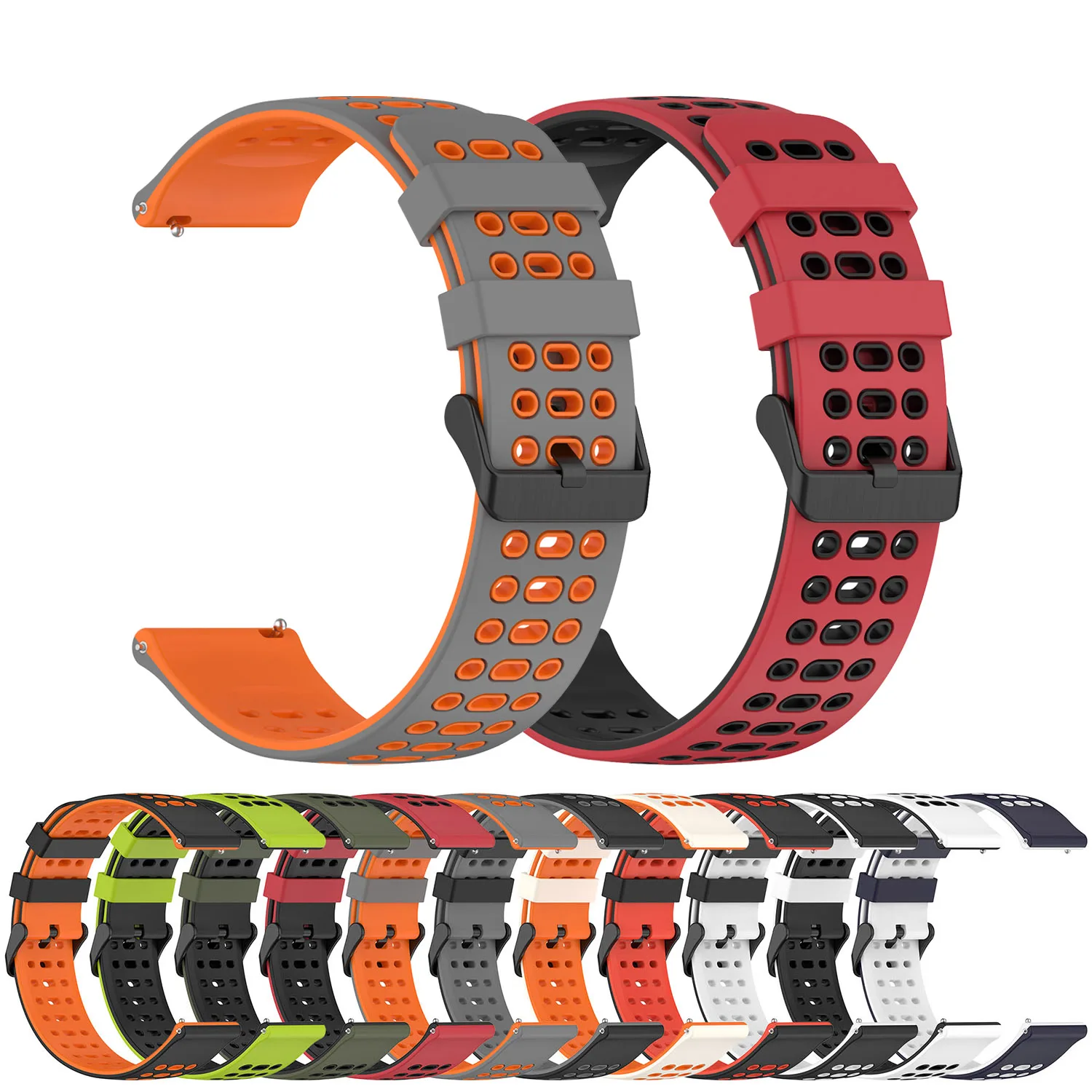 

22mm Smart Watch Band For Polar Grit X / X Pro / X2 Pro Titan Silicone Straps Polar Vantage M M2 V3 Wristband Accessories Belt