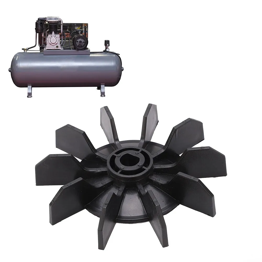 Plastic Fan Blades Air Compressor 14mm Shaft Direct On Line Motor Fan Blade Replacement 0.5 Inner Bore Air Compressor