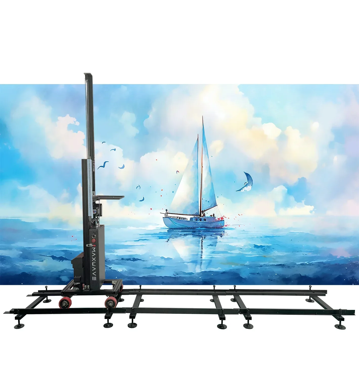 Applicable to 3D Wall Floor Printer Wall Mural Printer UV Laser Vertical Printing Machine for Home Decoration Inkjet Painting Ou