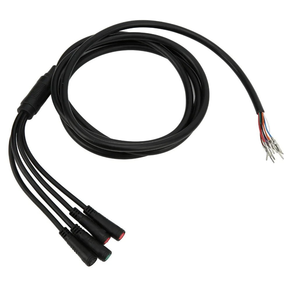 

48 В 20 А кабель питания для электрического скутера, черный 4-в-1, линия подключения экрана дисплея для Kugoo M4/M4 Pro