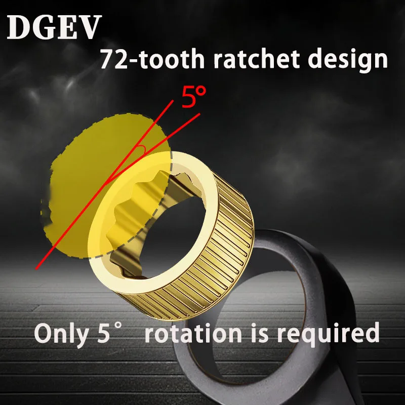 DGEV العالمي توركس وجع عزم دوران قابل للتعديل 8-19 مللي متر اسئلة المفك للدراجات النارية أدوات إصلاح السيارات أداة ميكانيكية #3