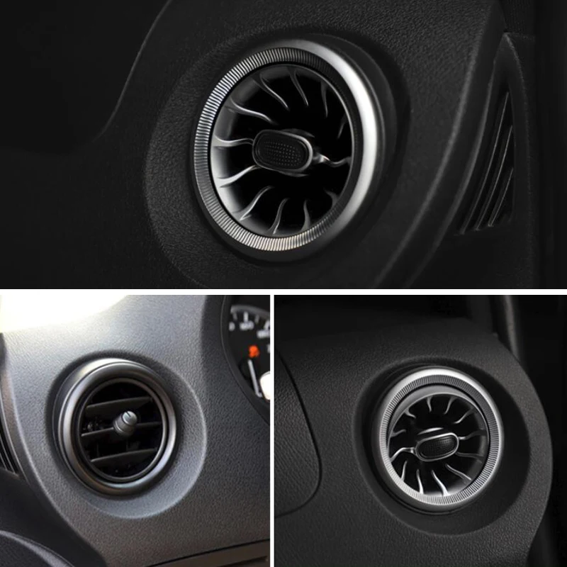 Interior Front Dashboard Air Condition AC Vent Outlet Turbo Trim For Mercedes Benz V Class EQV  Vito Viano Valente Metris W447