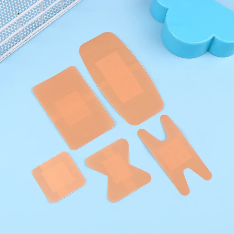 

50 шт., водонепроницаемая повязка на палец, дышащая повязка на рану, медицинская лента, пластырь для ран, экстренные повязки для оказания первой помощи