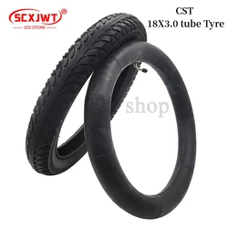 CST 18*3.0 outer tyre inner tube 18x3.0 Off-road tire 76--355 fits for 18 inch Electric Vehicle Tricycle wheel