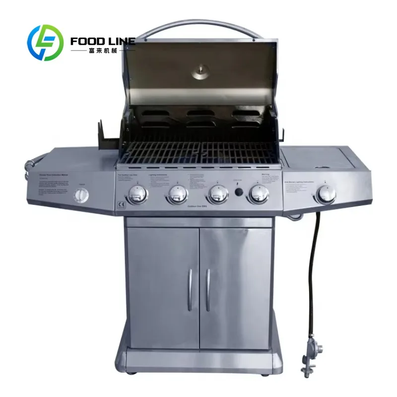 

Customized size Portable Grill Outdoor LPG Folding Kitchen Cooking Grill