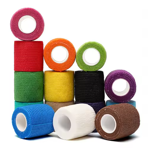 2.5/5/10cm * 4.8m elastic bandage self-adhesive breathable elastic bandage for fixing fingers, wrists, and legs - Image 5