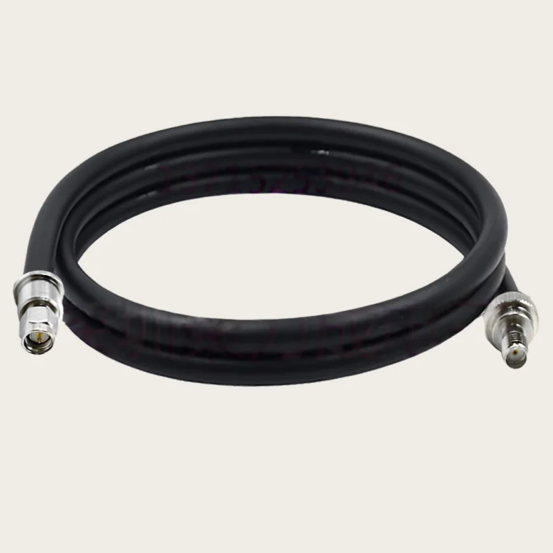 LMR400 SMA Male to SMA Female jack  Connector 50ohm Crimp for LMR-400 Cable Pigtail Antenna Radio