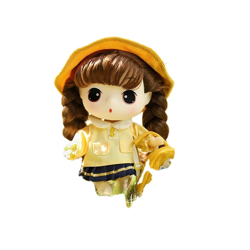 Dongji student costume doll doll children's gift cute 18cm decoration Key Lime treasure