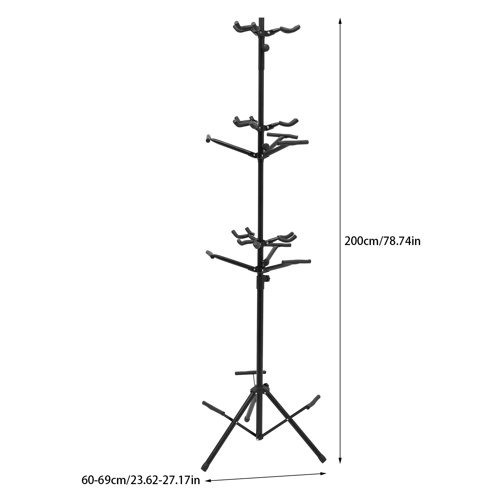 Imagem -06 - Árvore Guitar Display Stand Tiers Detém Guitarra em Forma de