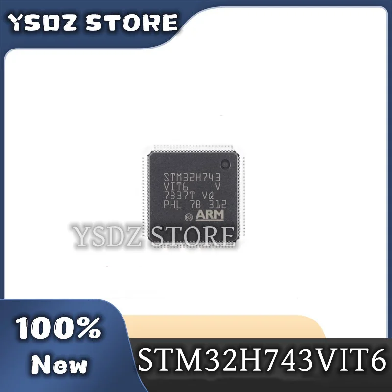 1PCS/LOT 100% NEW STM32H743VIT6 V LQFP100 in stock