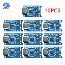 1-10Pcs 5V 1A TYPE-C Micro USB 18650 TC4056A Lithium Battery Charging Board Charger Module with Protection Dual Functions TP4056