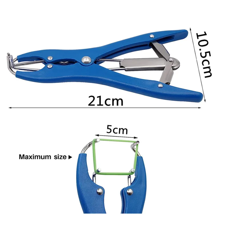 1Pc Bloodless Tail Docking Clamp Castration Forceps Piglet Sheep Goat Expansion Pliers Livestock Farm Tool