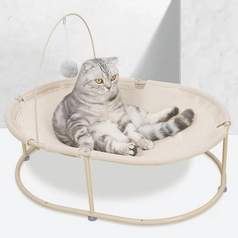 

Cat Camping Bed Detachable Pet Hammock Four Seasons Universal Removable Washable Kitten Standing Bed Kitten Indoor Sleeping Mat