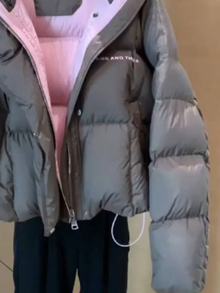 Sli ort ey down Jaet femmes hiver Faion pain Sle Thi vêtements d'extérieur système coréen 2025 nouveauté