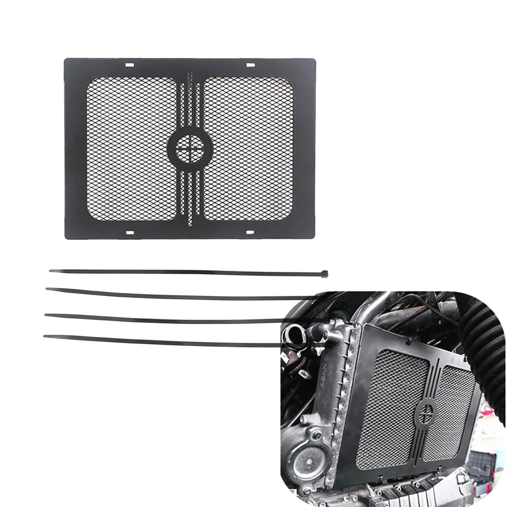 

Motorcycle Cafe Racer Accessories Radiator Guard Grill Aluminum Water Tank Cooler Cover Protector for BMW K75 K100