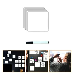 Mirror Whiteboard For Fridge For Fridge Dry Erase Whiteboard Sticker Wall Decal Self Adhesive Whiteboard For Fridge Peel