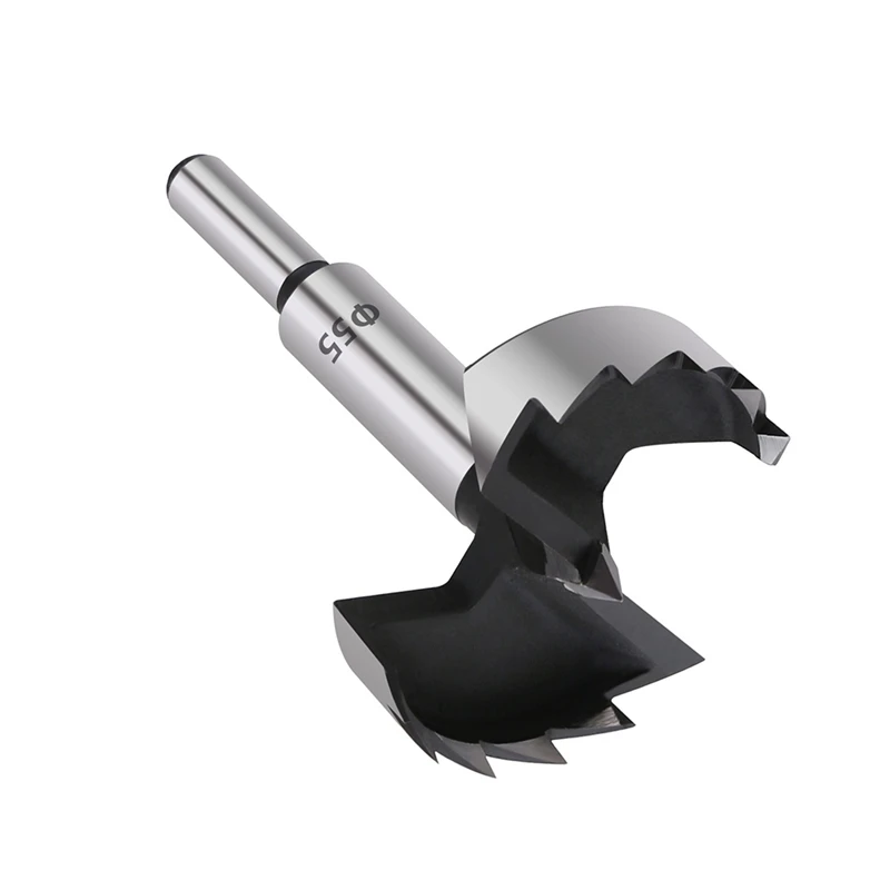 ABBouches-Foret à centrage automatique pour le travail du calcul, charnière, scie cloche, bois, plastique, contreplaqué, outils de propositions, 55mm