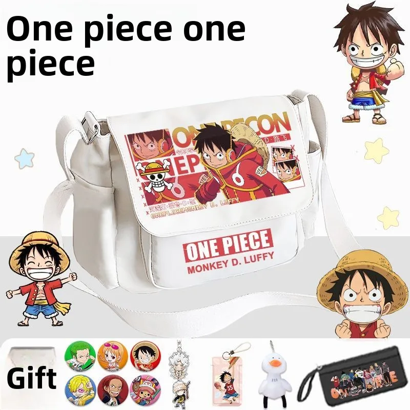 

One Piece Crossbody Bag Luffy Zoro Casual Shoulder Pocket Bag Mobile Phone Fashion Large capacity commuter backpack gift for men
