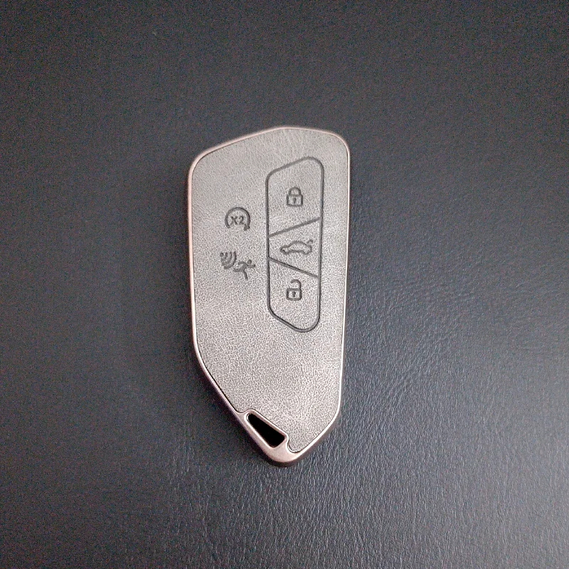 ل VW Golf GTI R MK8 ID.3 ID.4 سيات ليون تاركو أتيكا كوبرا ولد 5 زر حافظة مفاتيح السيارة عن بعد غطاء فوب كيرينغ اكسسوارات #4