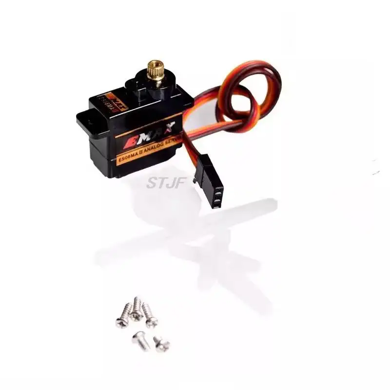 EMAX ES08MA ES08MAII 12g Mini Metal Gear Analog Servo für Rc Hobbys Auto Boot Hubschrauber Flugzeug Rc Roboter – Detail 3
