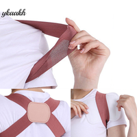 1PC Back Posture Corrector Stealth Back Health Support Posture Corrector Shoulder Orthotics Spine Belt Correction Brace Strap