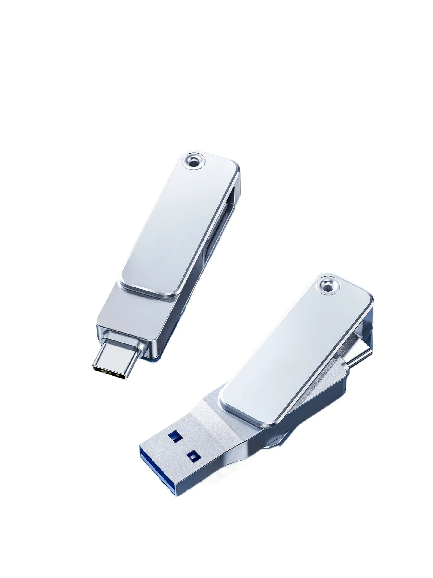 Dual-interface USB flash drive memory, portable hard disk, dual-use for mobile phones and computers, large capacity
