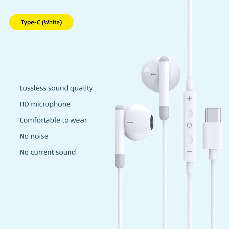 テカジェン USB Type-C イヤホン ノイズキャンセリング 3.5mm 対応