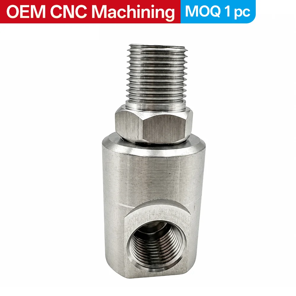 custom 1/2 Inch MXF Hose Reel Swivel Stainless Steel Heavy Duty Swivel Fitting 360° Rotation High Pressure Hose Reel Connector