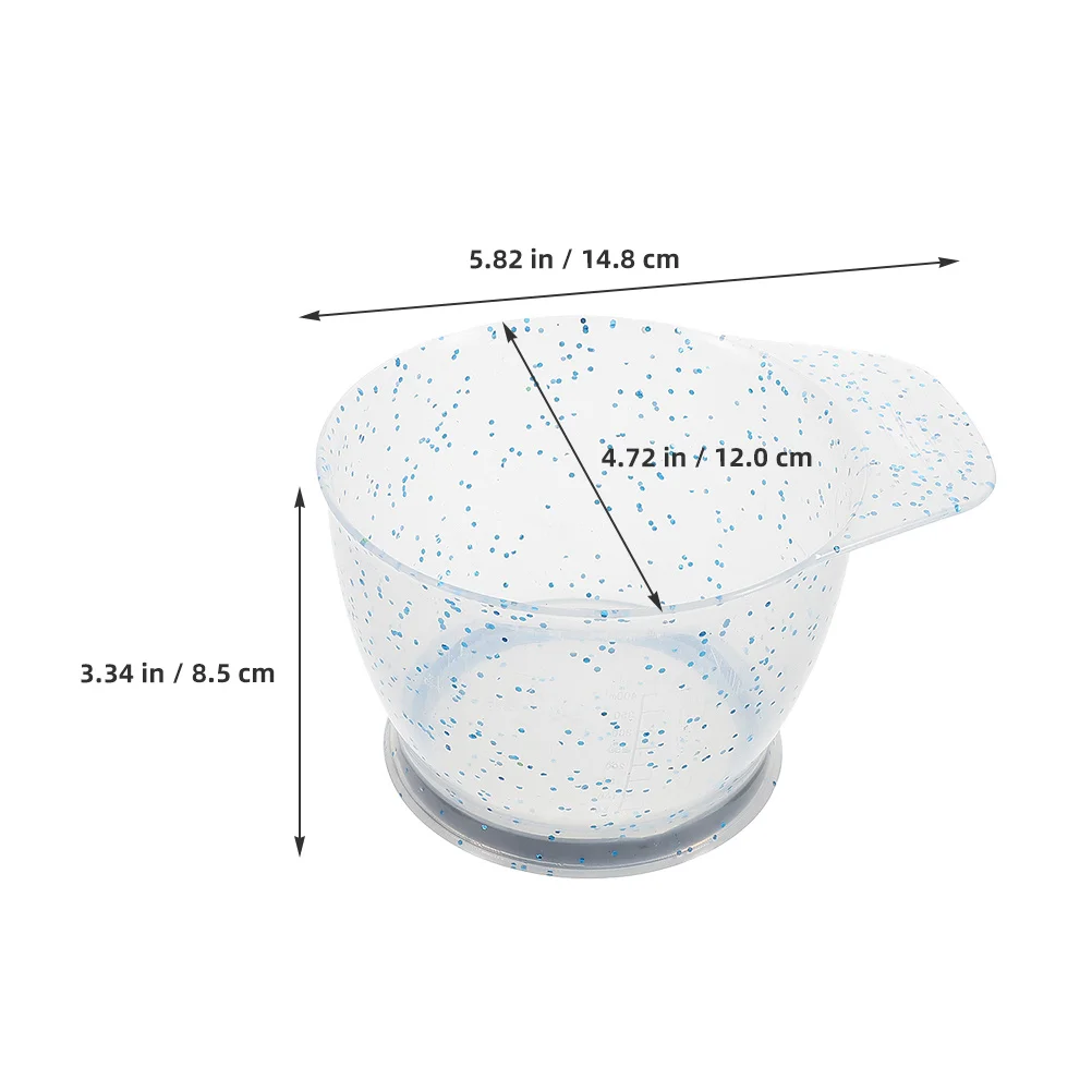 2Pcs Glitter Hair Dyeing Bowls Durable and Stylish Professional Salon Tool for Precise Hair Coloring Easy to Clean - Image 6