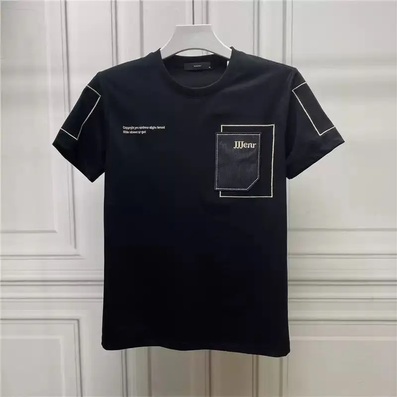 T-shirt Streetwear pour Homme, Vêtements Esthétiques, en Polyester, Bruyé, Cool, Goth, Grunge, Décontracté, Drôle, Musique Originale, XL