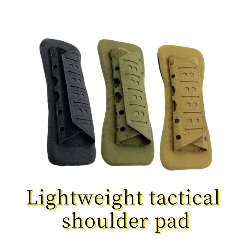 Outdoor Laser Cut Vest Strap Pads Outdoor Backpack Breathable Mesh Cushioned Shoulder Pads for Vests