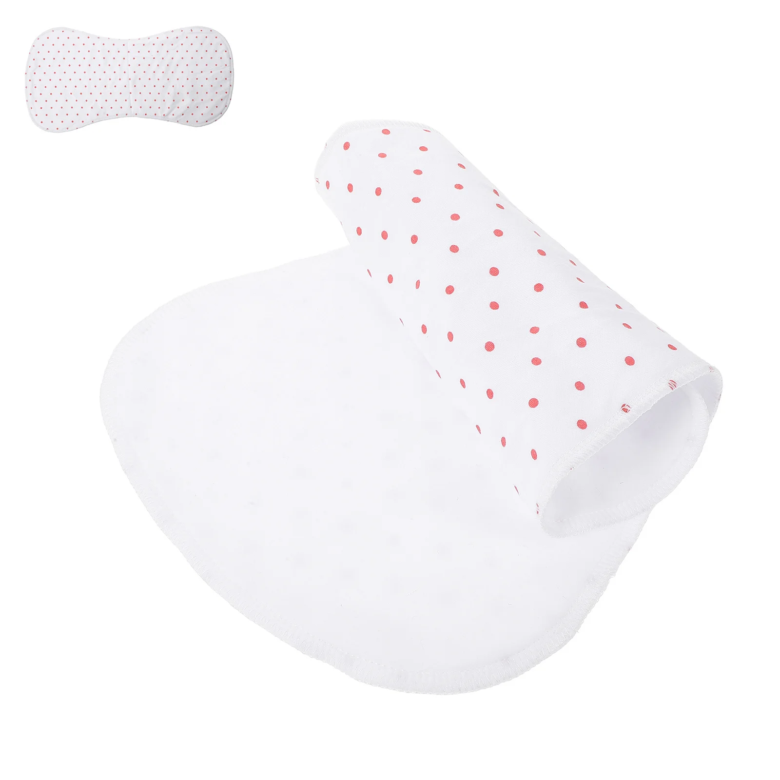 Katoenen baby-spuugdoekje Absorberend zacht handwashandje Pasgeboren kwijlende doek Essentiële stof Witte jongensspuugdoekjes voor babyjongen