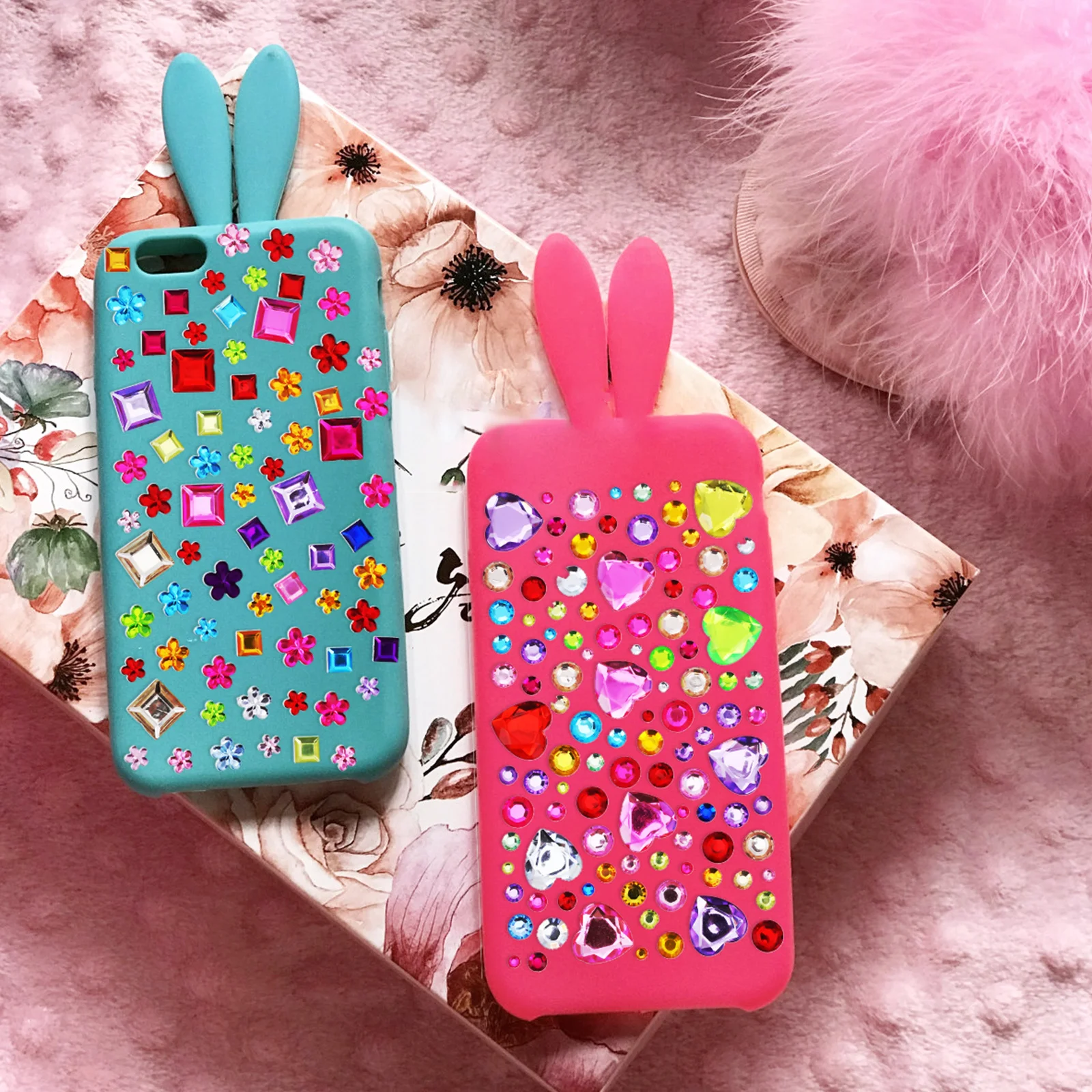 

10 Sheets Water Drill Jewelry Stickers Bling Glitter Rhinestone Gem Self Adhesive For Kids Crafts Scrapbook Laptop Phone Tablet