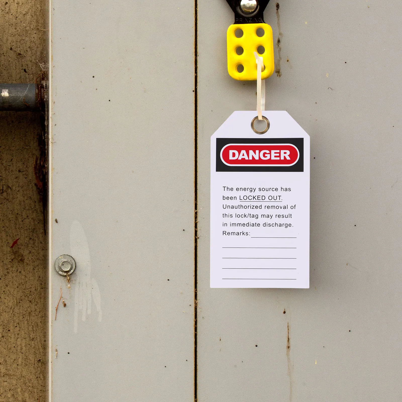 

10Pcs Safety Warning Tags Hanging Tags for Factory Equipment Repair and Maintenance Lock Out Tag Equipment Tags,