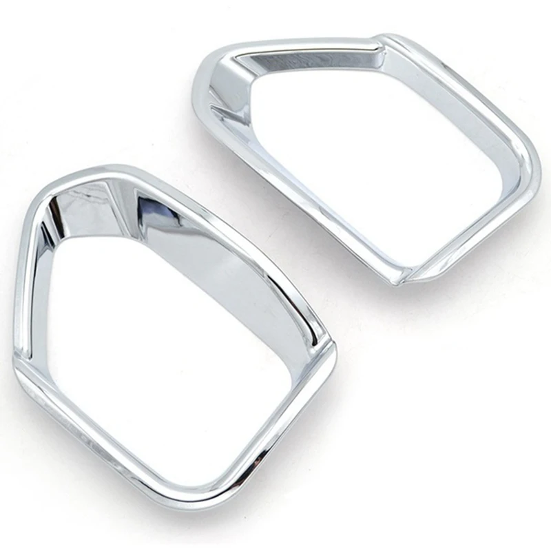 

Unique For Subaru XV Crosstrek 2017 2018 2019 Chrome Rear Fog Light Lamp Cover Foglight Bumper Trim Molding Accessories