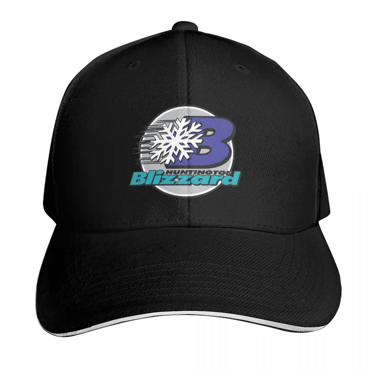 Huntington Blizzard Baseball Cap Strapback Dad Hat Six Panel Structured Crown Sun Protection UPF 50+