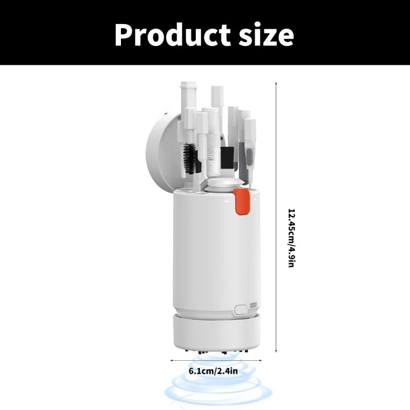 노트북 태블릿 화면 데스크탑 진공 청소기 용 전기 진공 청소기 브러시 클리너가 포함 된 1 개의 전자 제품 청소 세트 21 개