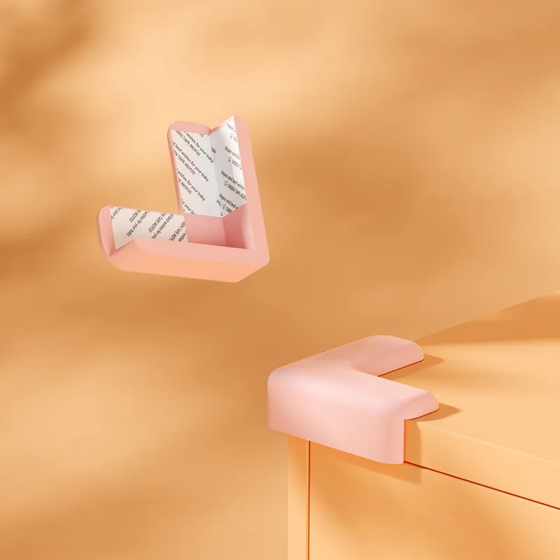 

Baby Protection Patch Safe Desk Cabinet Edges Cartoon Silicone Table Corner Protector 2Pcs Cat Paws Anti-collision Stickers Cute