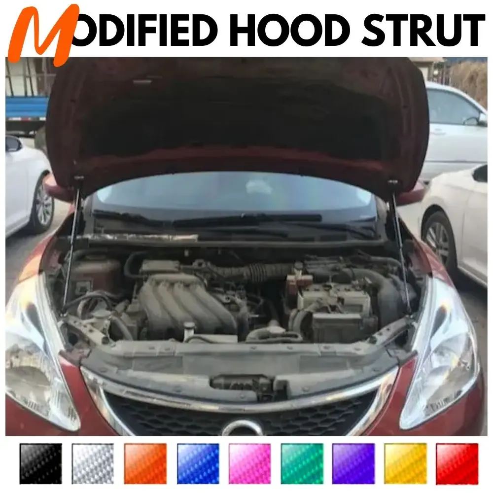 

Front Hood Struts for Nissan Tiida (C12) 2011-2018 Shock Lift Supports Bonnet Gas Dampers Springs No-Drill