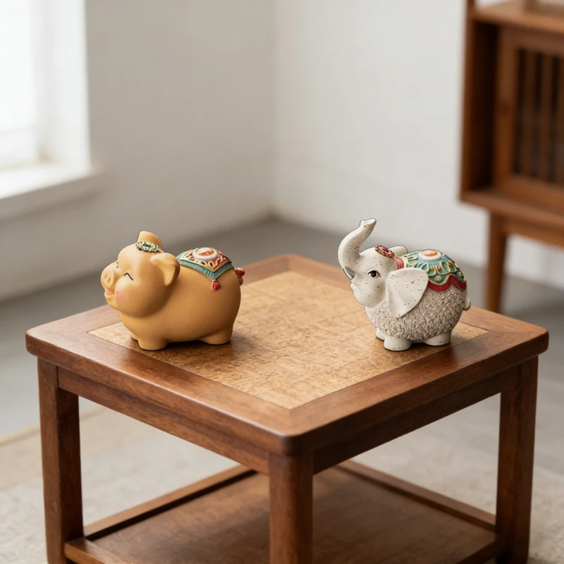 New Chinese Style Fortune Changing Color Tea Pet Come True Resin Ornament for Table Tray Creative Tea Set Accessory Tea Ceremony